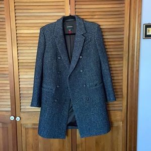Club Monaco double breasted wool coat